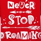 Футболка детская MINAKU Dreaming, красная, рост 98 см - Фото 6