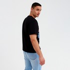 Футболка мужская MINAKU "Ocean" цвет черный, р-р 54 7561076