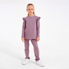 Комплект детский (джемпер, брюки) MINAKU: Casual Collection цвет лемезит, рост 110