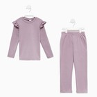 Комплект детский (джемпер, брюки) MINAKU: Casual Collection, цвет лемезит, рост 110 см - Фото 7