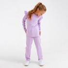 Комплект детский (джемпер, брюки) MINAKU: Casual Collection, цвет сирень, рост 110 см 7601179 - фото 14025033