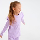 Комплект детский (джемпер, брюки) MINAKU: Casual Collection, цвет сирень, рост 110 см 7601179 - фото 14025035