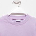 Комплект детский (джемпер, брюки) MINAKU: Casual Collection, цвет сирень, рост 110 см 7601179 - фото 14025038