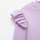 Комплект детский (джемпер, брюки) MINAKU: Casual Collection, цвет сирень, рост 110 см 7601179 - фото 14025039