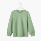 Лонгслив детский MINAKU Basic line, оливковый, рост 122 см - Фото 10