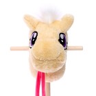 Мягкая игрушка «Конь-скакун», на палке, цвет бежевый - Фото 8