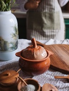 Горшочек для запекания Кунгурская керамика «Луговой», 600 мл, с ручками, керамика, оранжевый - фото 61018532