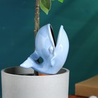 Ороситель для комнатных и садовых растений "Кит" Кунгурская керамика, 0.2 л, 19 см, синий - фото 7434263