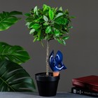 Ороситель для комнатных и садовых растений "Кит" Кунгурская керамика, 0.2 л, 19 см, синий - фото 7434268