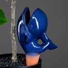 Ороситель для комнатных и садовых растений "Кит" Кунгурская керамика, 0.2 л, 19 см, синий - Фото 7