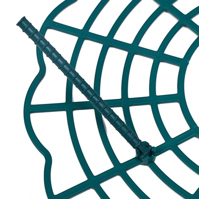 Кустодержатель для клубники, d=30.5 см, пластик, зелёный