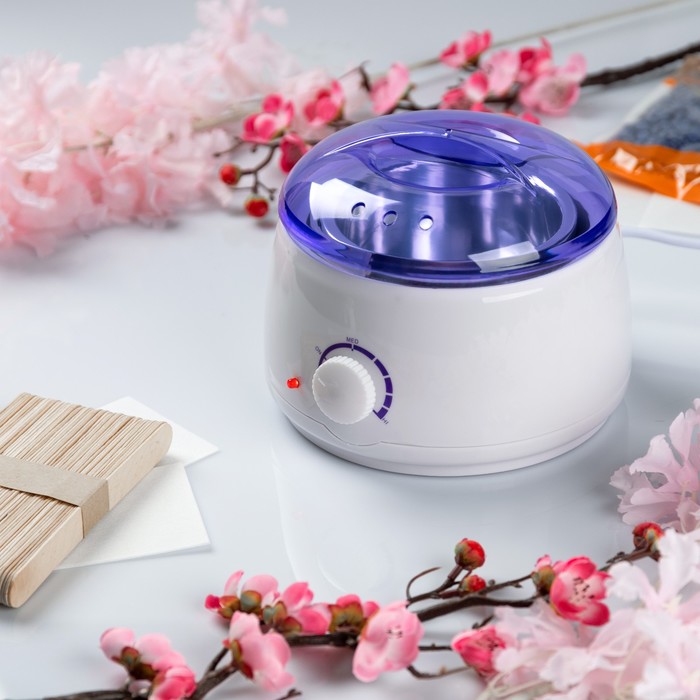 Набор для депиляции Luazon Воскоплав баночный, 100 Вт, воск, шпатель - Фото 1