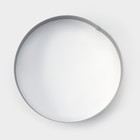 Форма перфорированная для выпечки Доляна «Круг», d=18 см, цвет серебристый - Фото 3
