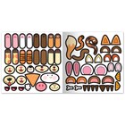 Книга с многоразовыми наклейками «Зверюшки из ватрушки», 12 стр., с маркером, 20 глазок - Фото 5