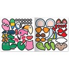 Книга с многоразовыми наклейками «Зверюшки из ватрушки», 12 стр., с маркером, 20 глазок - Фото 6