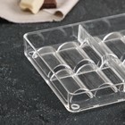 Форма для конфет и шоколадат «Батончик», 14 ячеек, 20×12×2,5 см, ячейка 4×2,2×1,5 см - фото 21520891