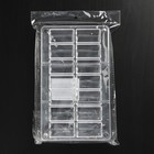 Форма для конфет и шоколадат «Батончик», 14 ячеек, 20×12×2,5 см, ячейка 4×2,2×1,5 см - фото 21520892