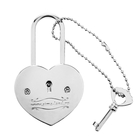 Замок с заливкой и ключом "Ты и я теперь семья" - Фото 3