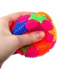 Мяч детский резиновый световой «Ты супер», цвета МИКС, в шоубоксе - Фото 4