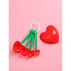 Набор мерных ложек Доляна «Лавли», 4 шт.: 2.5/5/7.4/15 мл - Фото 6