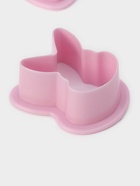 Формы для печенья Доляна «Пасхальный», набор 6 шт., 8×7×2 см, пластик, розовые - Фото 3