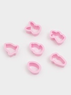 Формы для печенья Доляна «Пасхальный», набор 6 шт., 8×7×2 см, пластик, розовые - Фото 7