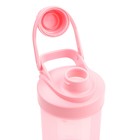 Шейкер спортивный для коктейлей, спортивного питания, 500 мл, Power, 18×7 см - Фото 3