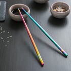 Палочки для суши Bacchette, длина 21 см, цвет хамелеон - Фото 1