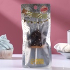 Свеча в торт «Шоколадная глазурь», цифра 2, 3.8 см - Фото 3