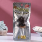 Свеча в торт «Шоколадная глазурь», цифра 3, 3.8 см - Фото 2