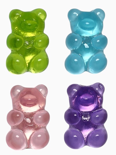 Брошь «Мармеладные мишки», МИКС