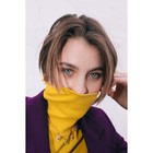 Серьги-кольца «Спираль» юла, цвет жёлтый, d=3 - Фото 4