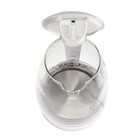 Чайник электрический WILLMARK WEK-1708G, стекло, 1.7 л, 2200 Вт, LED-подсветка, белый - фото 51334787 Чайник электрический WILLMARK WEK-1708G, стекло, 1.7 л, 2200 Вт, LED-подсветка, белый - фото 51334787