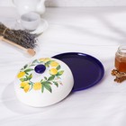 Блинница Доляна «Лимон», d=23 см, цвет белый - Фото 4