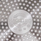 Сковорода Natural. Brown, d=22 см, ручка soft-touch, антипригарное покрытие, индукция, кованый алюминий, коричневая - Фото 7