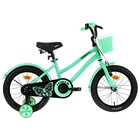 Велосипед 16" GRAFFITI Flower, цвет светло-зелёный - фото 2092745