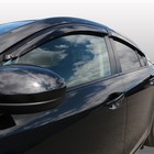 Дефлекторы на боковые стекла Voron Glass, CORSAR, Mazda 3 II (BL) 2009-2013, к-т 4 шт. - Фото 2