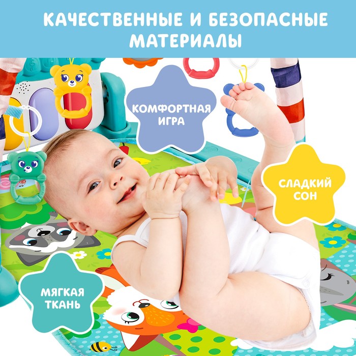 Fisher Price BMH49 Коврик игровой пианино