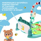 Музыкальный развивающий коврик «Милые зверята», русское озвучивание, голубой - Фото 7