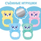 Музыкальный развивающий коврик «Милые зверята», русское озвучивание, голубой - Фото 9
