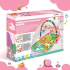 Музыкальный развивающий коврик «Милые зверята», русское озвучивание, розовый - Фото 11