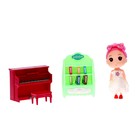 Набор мебели для кукол с малышкой и аксессуарами, МИКС 7135798
