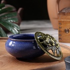 Курильница для благовоний, подставка для конусов TAKE IT EASY «Авантюрин», 9.5×7 см, МИКС - Фото 9