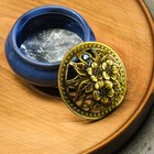 Курильница для благовоний, подставка для конусов TAKE IT EASY «Авантюрин», 9.5×7 см, МИКС - Фото 5