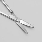 Ножницы маникюрные для кутикулы, загнутые, узкие, 9.3 см - Фото 4