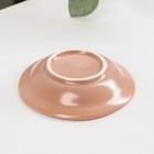 Соусник керамический «Крем», 8.7×1.6 см, цвет розовый 7557727