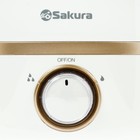 Увлажнитель воздуха Sakura SA-0608WG, ультразвуковой, 23 Вт, 4 л, 25 м2, ароматизация, белый - фото 57760