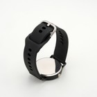 Часы наручные кварцевые женские, чёрные - Фото 2