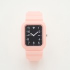 Часы наручные кварцевые женские, розовые - фото 318811706