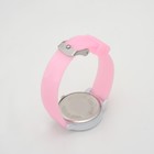 Часы наручные детские Love, d-2.6 см, розовые - Фото 2